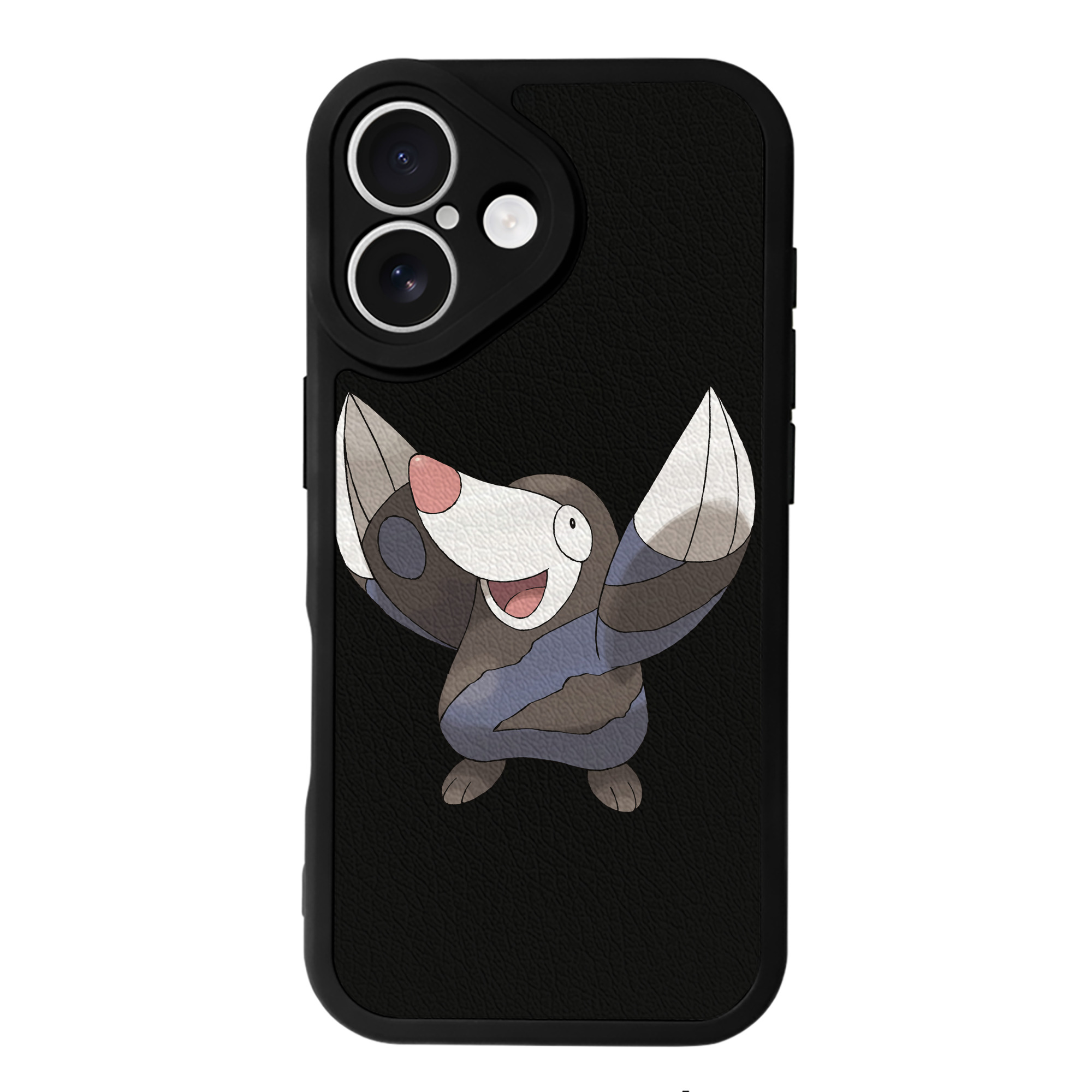 （画像用） ポケットモンスター Pokémon 【iPhone 16シリーズ対応】シリコンスマホケース（レザー調） 材質：シリコン